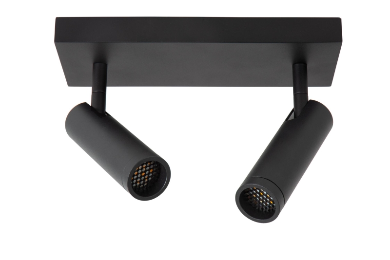 Lucide GRADO - Stropné bodové svietidlo - 2xGU10 (MR11) - Čierne